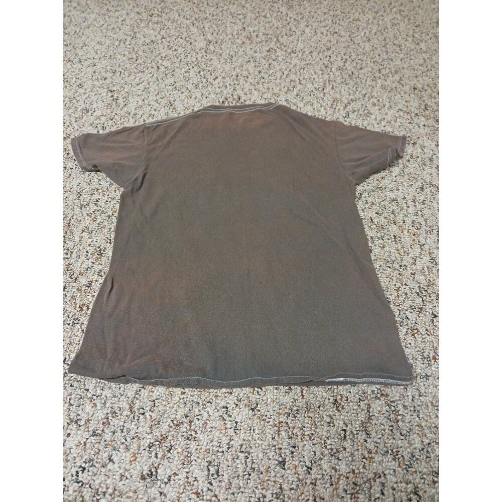 Nirvana Band T-Shirt SMALL Green Kurt Cobain Grunge Pink Rock Skater Distressed - Picture 6 of 7